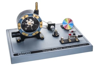 Hydro-Electric Power Station - Working Water Turbine To Generate Electricity