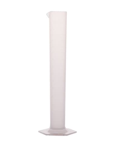 Abdos Measuring Cylinder, Polypropylene (PP) Class "B" 250 mL, 6/CS