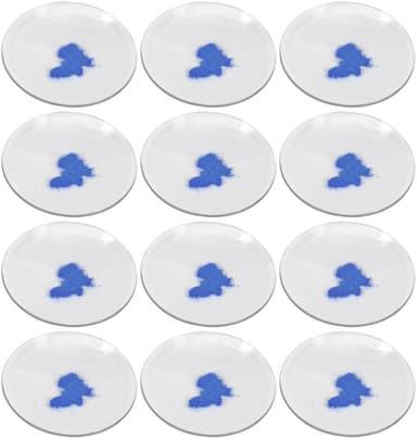 12PK Watch Glasses, 4" (10cm) - Cover Lids for Beakers & Flasks - Evaporation Dish - Polished with Ground Edges