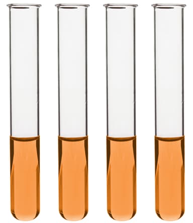 Test Tubes, 7ml - Borosilicate 3.3 Glass - 1mm Thick Walls, Beaded Rim - Superior Heat & Chemical Durability - 3" Tall, 0.5" Diameter, 48PK