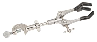 3 Prong Clamp w/ Bosshead - 9.5" Length - Stainless Steel