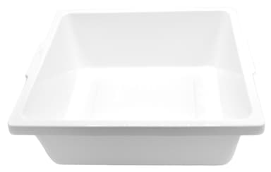 Utility Tray, Polypropylene Plastic - 14.5" x 13.5" x 5"