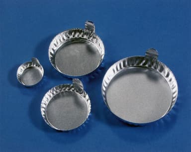 ALUMINUM DISHES CRINKLE W/TABS 57MM - 57mm, 100/Pack