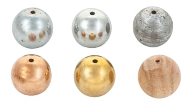 Drilled Ball Set - Set of 6