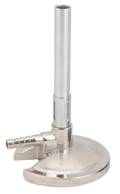 Bunsen Burner, Natural Gas - No Flame Stabilizer - Suitable for use with Natural Gas